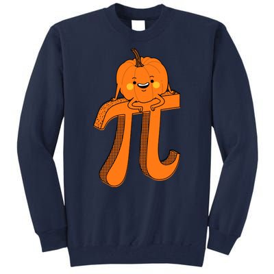 Funny Pumpkin Pie Math Teacher Halloween Thankgiving Pi Day Tall Sweatshirt