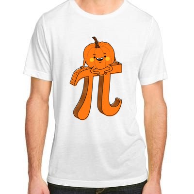 Funny Pumpkin Pie Math Teacher Halloween Thankgiving Pi Day Adult ChromaSoft Performance T-Shirt