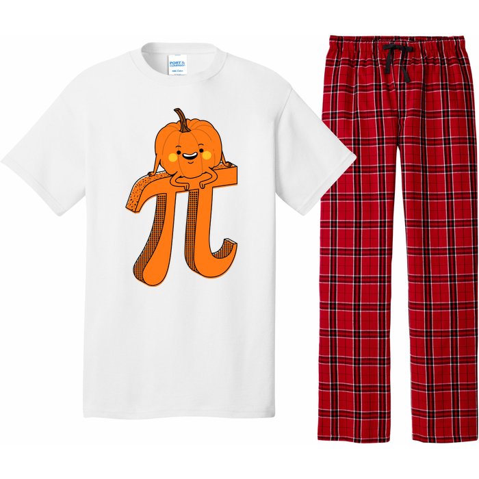 Funny Pumpkin Pie Math Teacher Halloween Thankgiving Pi Day Pajama Set