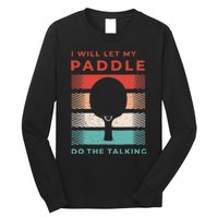 Funny Ping Pong Gift And Table Tennis Gifts For Ping Pongs Gift Cute Long Sleeve Shirt