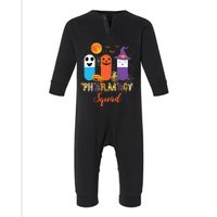 Funny Pills Pharmacy Pharmacist Squad Halloween Costume Infant Fleece One Piece