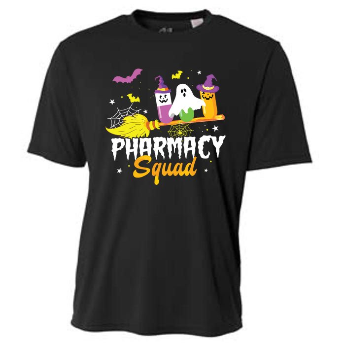 Funny Pills Pharmacy Squad Pharmacist Technician Halloween Cooling Performance Crew T-Shirt