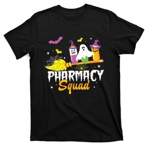 Funny Pills Pharmacy Squad Pharmacist Technician Halloween T-Shirt