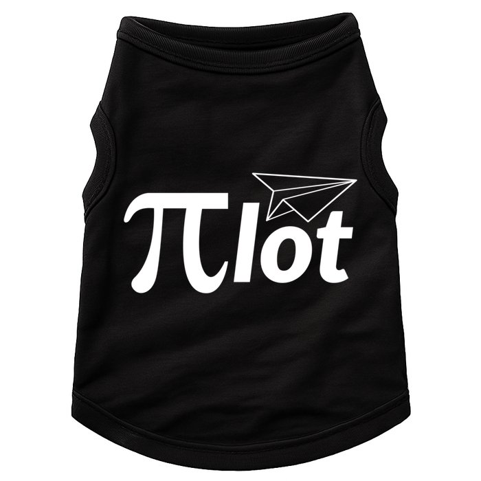 Future Pilot Pi Day Gift Pilot In Progress Airplane Lover Meaningful Gift Doggie Tank
