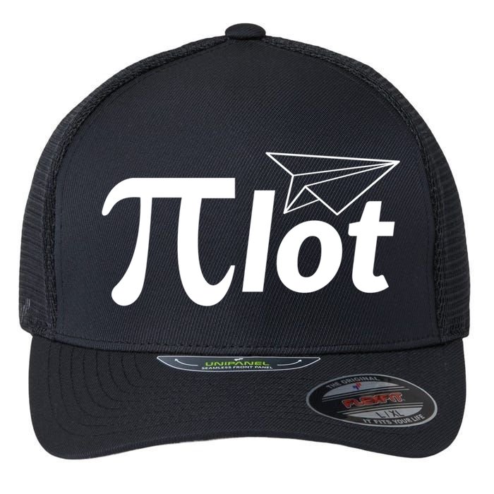 Future Pilot Pi Day Gift Pilot In Progress Airplane Lover Meaningful Gift Flexfit Unipanel Trucker Cap