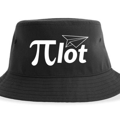 Future Pilot Pi Day Gift Pilot In Progress Airplane Lover Meaningful Gift Sustainable Bucket Hat