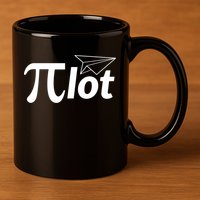 Future Pilot Pi Day Gift Pilot In Progress Airplane Lover Meaningful Gift 11oz C Handle Ceramic Mug