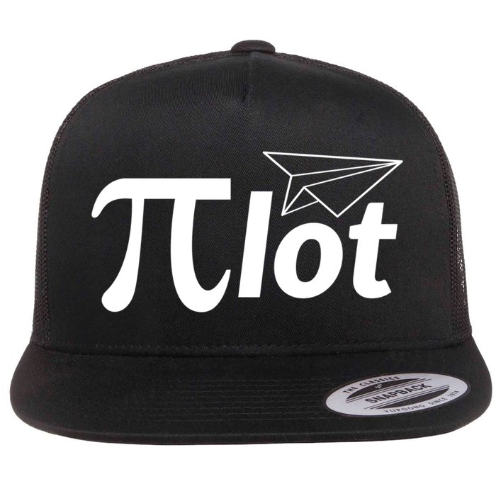 Future Pilot Pi Day Gift Pilot In Progress Airplane Lover Meaningful Gift Flatbill Hat