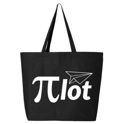 Future Pilot Pi Day Gift Pilot In Progress Airplane Lover Meaningful Gift 25L Jumbo Tote