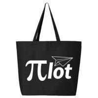 Future Pilot Pi Day Gift Pilot In Progress Airplane Lover Meaningful Gift 25L Jumbo Tote