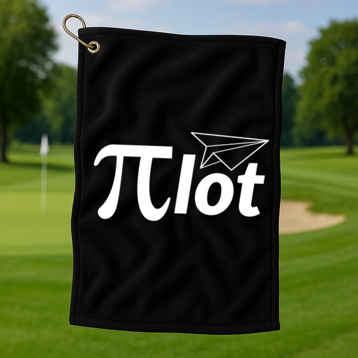 Future Pilot Pi Day Gift Pilot In Progress Airplane Lover Meaningful Gift Golf Towel