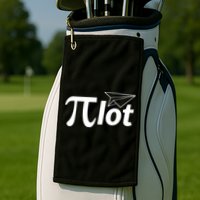 Future Pilot Pi Day Gift Pilot In Progress Airplane Lover Meaningful Gift Golf Towel