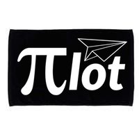 Future Pilot Pi Day Gift Pilot In Progress Airplane Lover Meaningful Gift Microfiber Hand Towel
