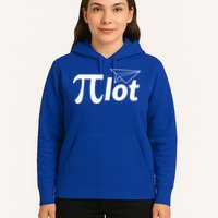 Future Pilot Pi Day Gift Pilot In Progress Airplane Lover Meaningful Gift Hoodie