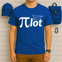 Future Pilot Pi Day Gift Pilot In Progress Airplane Lover Meaningful Gift T-Shirt