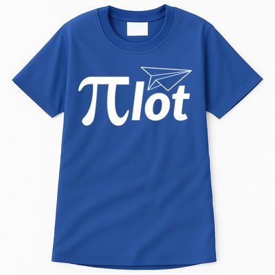 Future Pilot Pi Day Gift Pilot In Progress Airplane Lover Meaningful Gift Tall T-Shirt