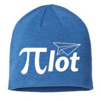 Future Pilot Pi Day Gift Pilot In Progress Airplane Lover Meaningful Gift Sustainable Beanie