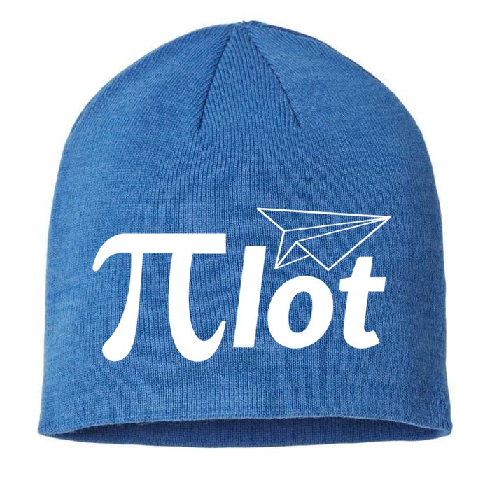 Future Pilot Pi Day Gift Pilot In Progress Airplane Lover Meaningful Gift Sustainable Beanie