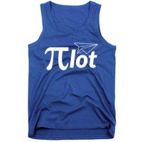 Future Pilot Pi Day Gift Pilot In Progress Airplane Lover Meaningful Gift Tank Top
