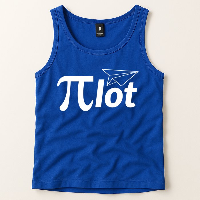 Future Pilot Pi Day Gift Pilot In Progress Airplane Lover Meaningful Gift Tank Top