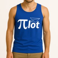 Future Pilot Pi Day Gift Pilot In Progress Airplane Lover Meaningful Gift Tank Top