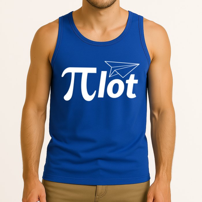 Future Pilot Pi Day Gift Pilot In Progress Airplane Lover Meaningful Gift Tank Top