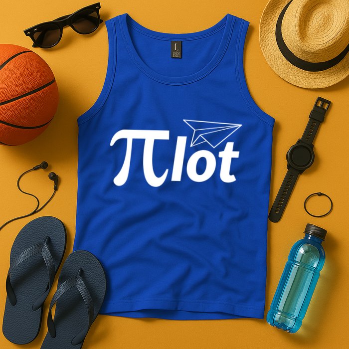 Future Pilot Pi Day Gift Pilot In Progress Airplane Lover Meaningful Gift Tank Top