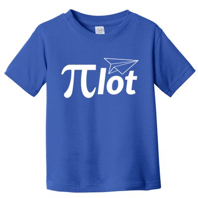 Future Pilot Pi Day Gift Pilot In Progress Airplane Lover Meaningful Gift Toddler T-Shirt