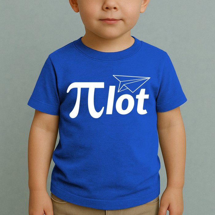 Future Pilot Pi Day Gift Pilot In Progress Airplane Lover Meaningful Gift Toddler T-Shirt