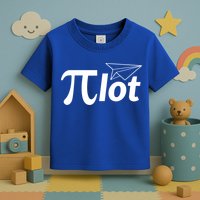 Future Pilot Pi Day Gift Pilot In Progress Airplane Lover Meaningful Gift Toddler T-Shirt