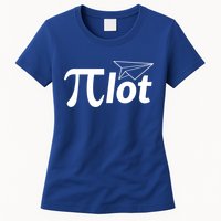 Future Pilot Pi Day Gift Pilot In Progress Airplane Lover Meaningful Gift Womens T-Shirt