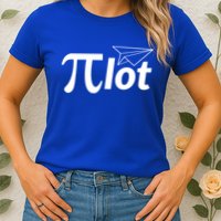 Future Pilot Pi Day Gift Pilot In Progress Airplane Lover Meaningful Gift Womens T-Shirt