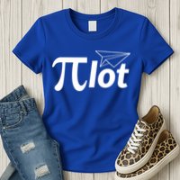 Future Pilot Pi Day Gift Pilot In Progress Airplane Lover Meaningful Gift Womens T-Shirt