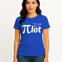 Future Pilot Pi Day Gift Pilot In Progress Airplane Lover Meaningful Gift Womens T-Shirt