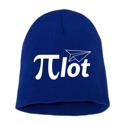 Future Pilot Pi Day Gift Pilot In Progress Airplane Lover Meaningful Gift Short Acrylic Beanie