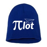 Future Pilot Pi Day Gift Pilot In Progress Airplane Lover Meaningful Gift Short Acrylic Beanie
