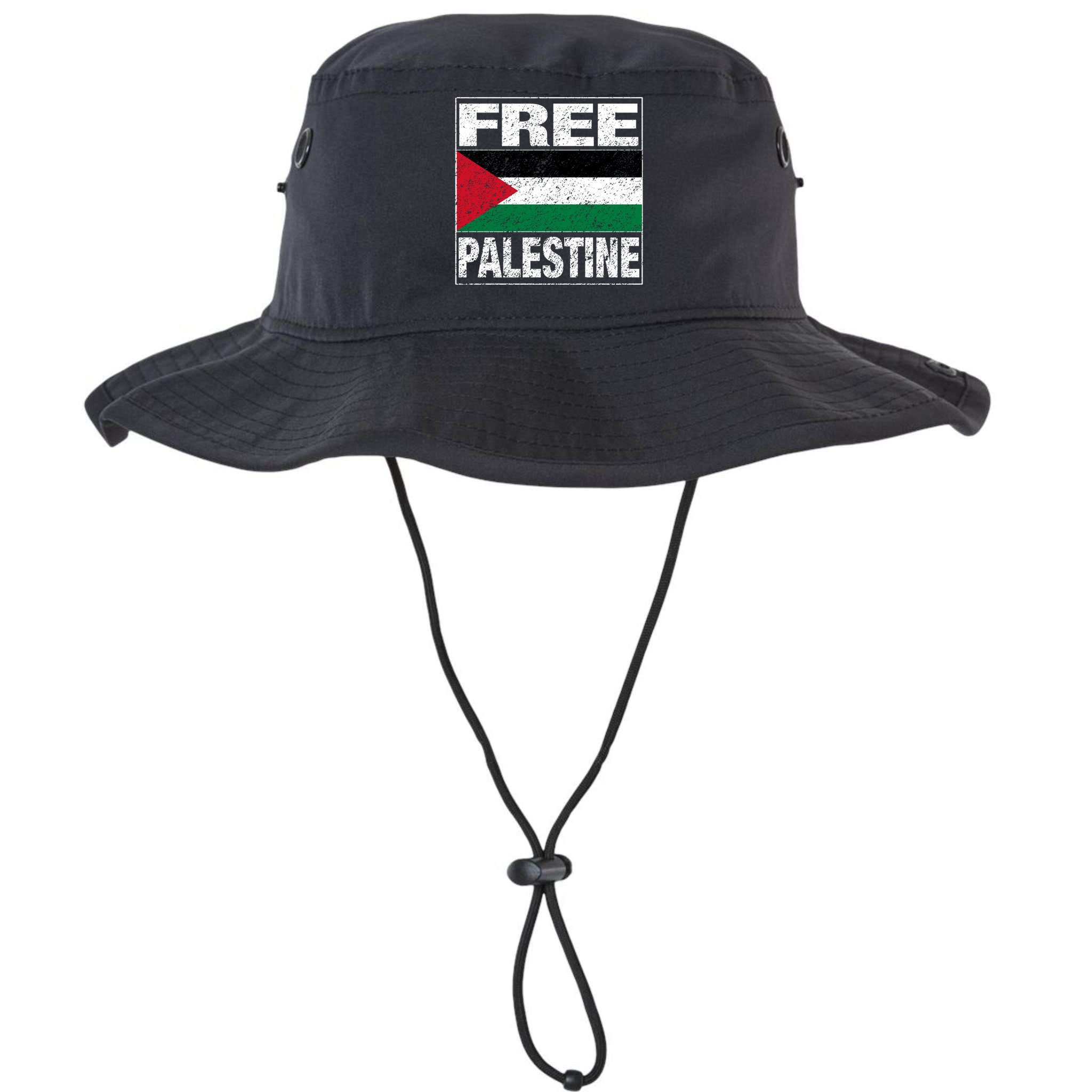 Free Palestine Palestine Flag I Love Palestine Gaza Meaningful Gift Bucket Hat