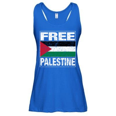 Free Palestine Palestine Flag I Love Palestine Gaza Meaningful Gift Ladies Essential Flowy Tank