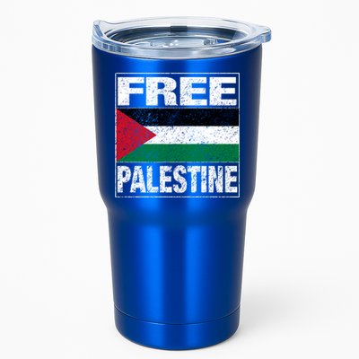 Free Palestine Palestine Flag I Love Palestine Gaza Meaningful Gift Tumbler