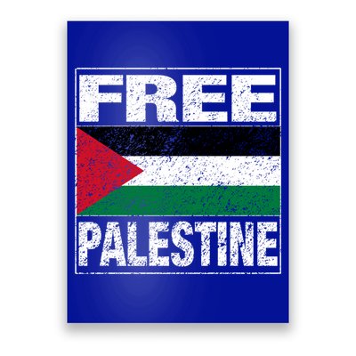 Free Palestine Palestine Flag I Love Palestine Gaza Meaningful Gift Poster