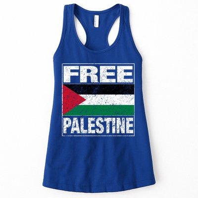 Free Palestine Palestine Flag I Love Palestine Gaza Meaningful Gift Womens Tank Top