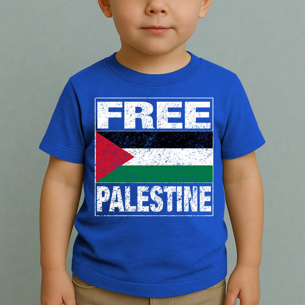 Free Palestine Palestine Flag I Love Palestine Gaza Meaningful Gift Toddler T-Shirt