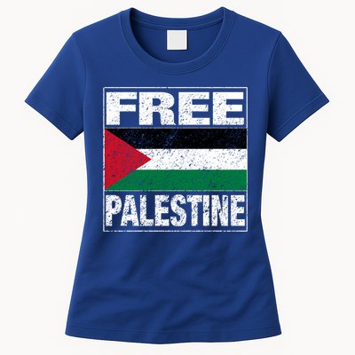 Free Palestine Palestine Flag I Love Palestine Gaza Meaningful Gift Womens T-Shirt