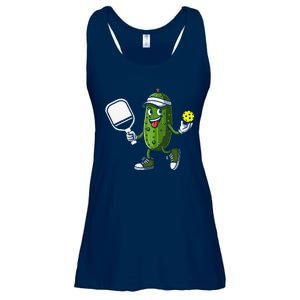 Funny Pickleball Pickle Ball Paddleball Loverx Ladies Essential Flowy Tank