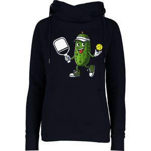 Funny Pickleball Pickle Ball Paddleball Loverx Womens Funnel Neck Pullover Hood