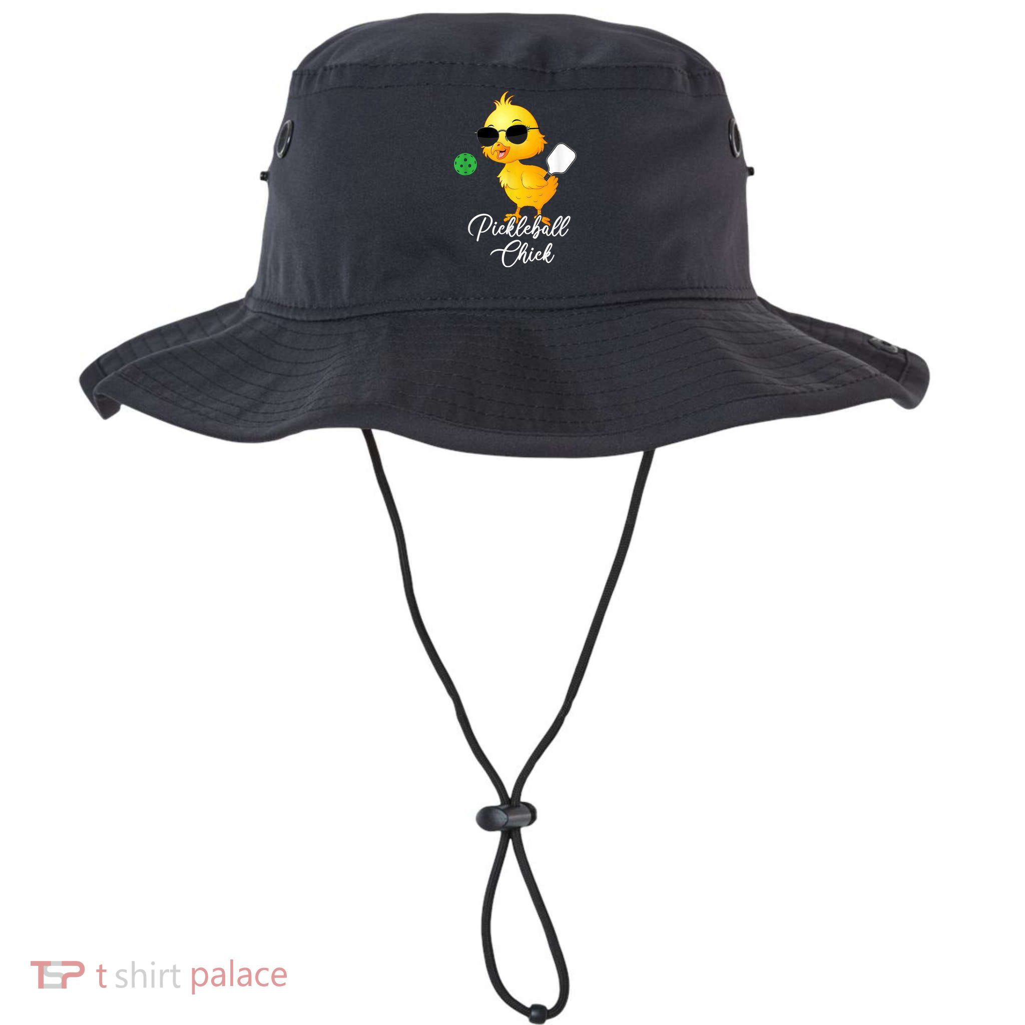 Funny Pickleball Pickleball Chick Bucket Hat