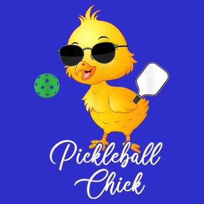 Funny Pickleball Pickleball Chick T-Shirt