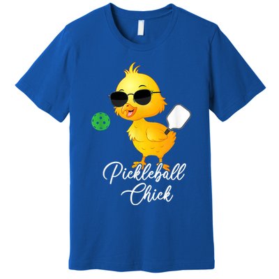 Funny Pickleball Pickleball Chick Premium T-Shirt