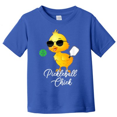 Funny Pickleball Pickleball Chick Toddler T-Shirt