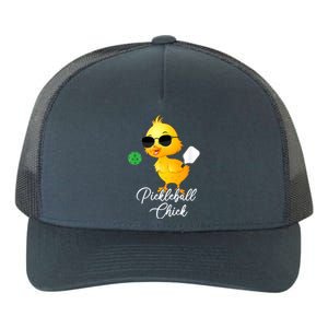 Funny Pickleball Pickleball Chick Yupoong Adult 5-Panel Trucker Hat